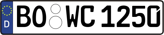 BO-WC1250