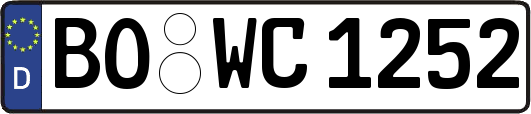 BO-WC1252