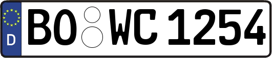 BO-WC1254