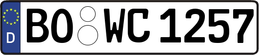 BO-WC1257
