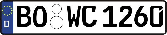 BO-WC1260