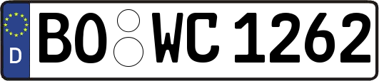 BO-WC1262