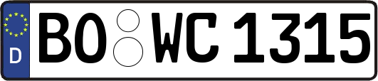 BO-WC1315