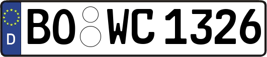 BO-WC1326
