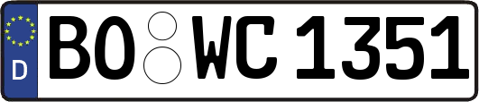 BO-WC1351
