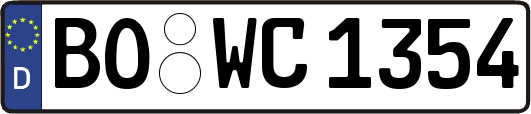 BO-WC1354