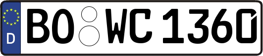 BO-WC1360