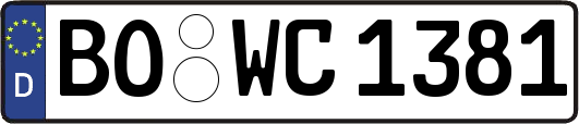 BO-WC1381