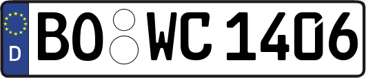 BO-WC1406