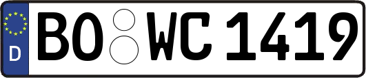 BO-WC1419