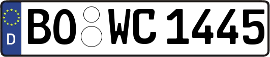 BO-WC1445