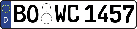 BO-WC1457