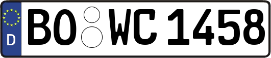 BO-WC1458