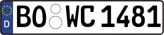 BO-WC1481