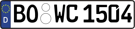 BO-WC1504