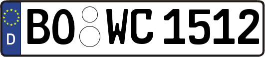 BO-WC1512