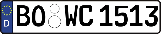 BO-WC1513