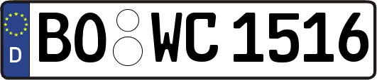 BO-WC1516
