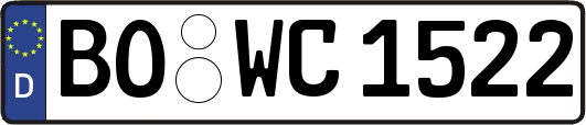 BO-WC1522