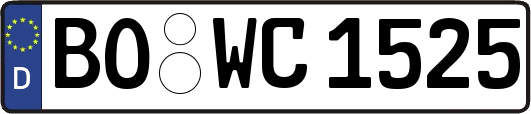 BO-WC1525