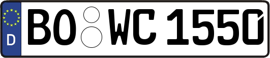 BO-WC1550