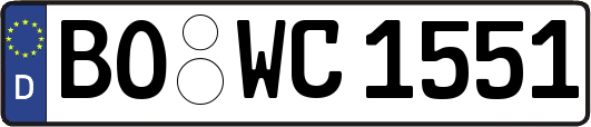 BO-WC1551