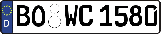 BO-WC1580