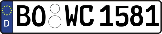 BO-WC1581