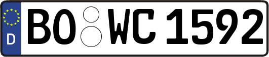 BO-WC1592