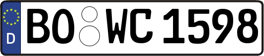BO-WC1598