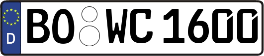 BO-WC1600