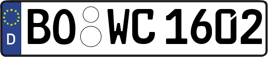 BO-WC1602