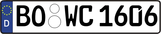 BO-WC1606