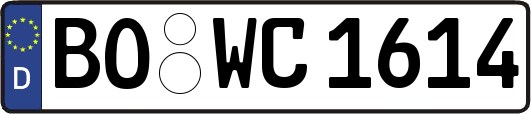 BO-WC1614