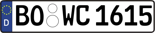 BO-WC1615