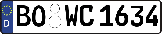 BO-WC1634