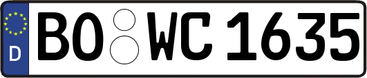 BO-WC1635
