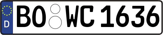 BO-WC1636
