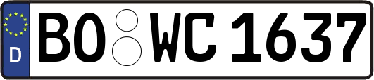 BO-WC1637