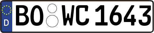 BO-WC1643