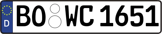 BO-WC1651