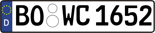 BO-WC1652