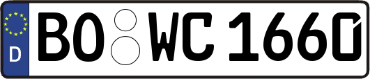 BO-WC1660