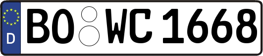 BO-WC1668