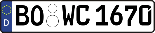 BO-WC1670