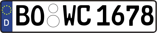 BO-WC1678