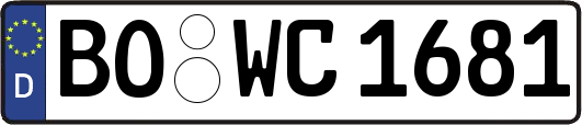 BO-WC1681