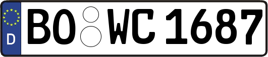 BO-WC1687