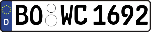 BO-WC1692