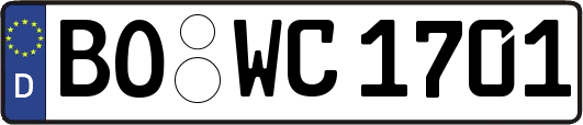 BO-WC1701